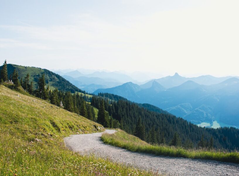 Hero's journey personal transformation Hero's journey personal transformation path through the mountains